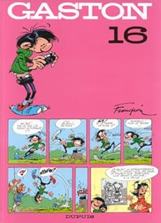 jaquette livre Gaston, tome 16