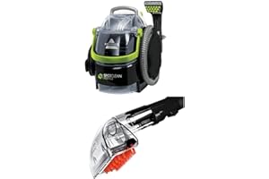 Bissell SpotClean Pet Pro | Nettoyeur Compact Portable | 15585 + Outil Longue Portée 2367