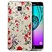 Produktbild Saxonia Samsung Galaxy A3 (2016) Hülle Silikon Case Schutzhülle Ultra Slim Back Cover mit Motiv Rote Blumen