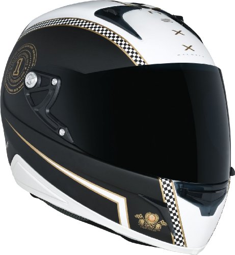 Preisvergleich Produktbild NEXX XR1R CAFÉ RACER schwarz / weiss / gold XS