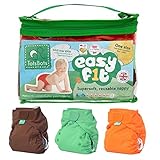 TotsBots Easy Fit Reusable Nappy - 3 Pack Rainbow