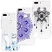 Produktbild Everainy (3 Pack) Kompatibel für Huawei Honor 9 Lite Hülle Silikon Durchsichtig Gummi Transparent Stoßstange Huawei Honor 9 Lite Hüllen Ultradünn Stoßfest Handyhülle (Finger/Mandala/Traumfänger)