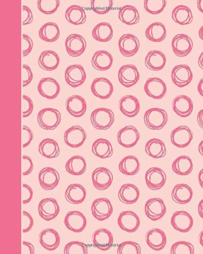 Customizable Journal, Planner or Notebook with Dot Border Guide, Pink Spot Design Cover: Customize Blank Pages to Create Unique Journals, and Bespoke ... & Sketchbooks (Arty Outlines Journals)