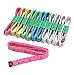 Produktbild Yojoloin 12 PCS 150cm/60in Double Maßstab Soft Maßband flexible Lineal zur Messung Gewicht Verlust Medical Körper Messung Sewing Tailor Schneiderpuppe Reinigungstuch Lineal mit Genaue Messungen (150cm/60inches)