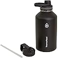 Thermoflask 50055 Double Stainless Steel Insulated Water Bottle, 64 oz, Black