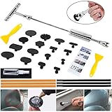 dellen ausbeulen auto SICHERHEIT& GARANTIE: Dellen zieherlaschen beschädigen nicht die Originallackierung des Fahrzeugs. Alle Materialien ohne Chemikalien oder giftige Stoffe. 2 Jahre Qualitätsgarantie. Bei Qualitätsproblemen mit dem Artikel wenden Sie sich bitte an unseren Amazon-Premiumkundendienst, wo wir Ihnen einen kostenlosen Ersatz oder eine vollständige Rückerstattung anbieten.