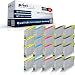 Produktbild 20x XL Tintenpatronen für Epson Stylus D68 D68 PE D88 D88 PE D88 Plus DX3800 DX3850 DX3850 Plus DX4200 DX4250 DX4800 DX4850 DX4850 Plus T0611 T0612 T0613 T0614