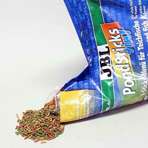 JBL 40153 Rundumernährung für alle Teichfische, PondSticks 4 in 1, 1er Pack (1 x 10 l) - 3