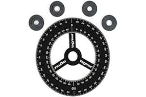 BGM ORIGINAL SUPERCHARGED BGM Gradscheibe Zündung Aluminium schwarz universal kompatibel für Roller, Scooter, Classic, Vespa, Steuerzeiten