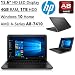 Newest HP Flagship High Performance 15.6" HD laptop, AMD A-Series A8-7410 Quad-core Processor, 2.2 GHz, Radeon R2 Graphics, 4 GB DDR3, 1 TB HDD, DVD RW, WIFI, Bluetooth, Windows 10 Home, Black RS.46950.00