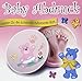 Produktbild Baby-Gips-Abdruck für Mädchen in einer Geschenkdose: Halten Sie die schönsten Momente fest...