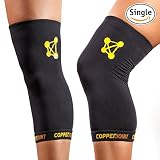 CopperJoint - Genouillère avec ions cuivre, 1 Compression du Genou - Manchon de récupération Garanti - XX-Large Unité