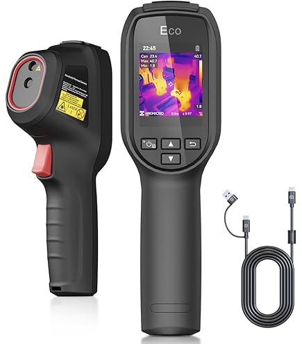 HIKMICRO E03 Compact Handheld Thermal Imaging Camera, SuperIR