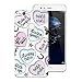 Produktbild SMART LEGEND Huawei P10 Lite Weiche Silikon Hülle TPU Bumper Transparent Handyhülle mit Herz Muster Durchsichtig Schutzhülle Backcover Crystal Kirstall Clear Etui Ultra Slim Design Glatt Weich Handytasche für Huawei P10 Lite Soft Case Silicon Protective Cover Flexible Dünne zurück Schale