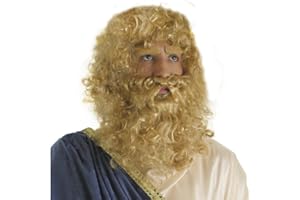 LLOPIS - Disfraz Adulto Peluca y Barba Rey melchor