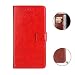 Produktbild KISCO für Huawei Mate 20 X Lederhülle,Leder Flip Wallet Magnetische [Kartensteckplätze][Standfunktion] mit Crazy Horse Textur Hülle für Huawei Mate 20 X-Rot