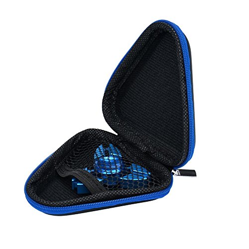 WINWINTOM Box Carry Case For Fidget Hand Spinner Triangle Finger Toy (Blue)
