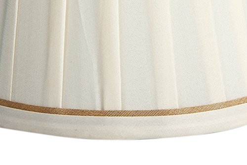 Splink 2pcs Lampenschirm Clip-On E12/E14 Stain Stoff Stehlampe Wandlampe Tischlampenschirm Modern Stil 100*150*130mm - 3