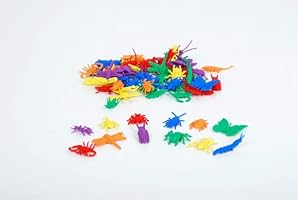 a2bsales Sorting Counters Starter Packs - Early Learning & Motor Skills Maths Toy - SEN Montessori (Bug - 24 Pk)
