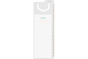 Miquelrius 15 cm linjal med linjal med 50 x 125 mm linjerat anteckningsblock, 32 ark perfekt för dagböcker, anteckningsböcker
