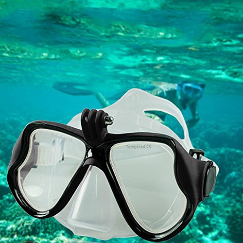 Preisvergleich Produktbild Unterwasserkamera Anti Fog Tauchmaske Schnorchel Schwimmbrille für GoPro