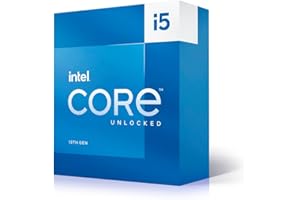 Intel® Core™ i5-13600K Desktop Processor 14 cores (6 P-cores + 8 E-cores) 24M Cache, up to 5.1 GHz
