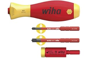 Wiha 29701280S4 easyTorque Adapter VDE slimbits+Handle 2.8