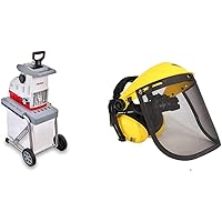 IKRA Elektro Gartenhäcksler Walzenhäcksler ILH 3000 A leise robust wartungsarm starke 3.000W Aststärke bis 44mm & Oregon…