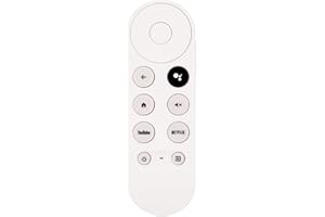 RIRY vocale pour Google Telecommande Chromecast TV 4K Snow Streaming Player, télécommande vocale pour G9N9N GA01409 GA01919 GA01920 GA01923 GA02463 GA02464