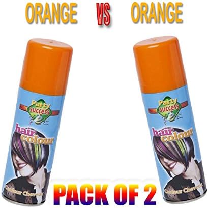 Pack of 2 Wash Out Temporary Coloured Hair Spray - DANCE PARTY Hairspray 125ml