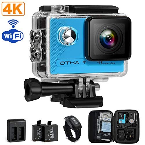 Unterwasserkamera mit Wasserdichte Camera Hülle Wi-Fi 16MP 170 Weitwinkel Objektiv OTHA 4K Kamera Action,2 Wiederaufladbaren Batterien Unterwasserkamera mit Wasserdichte Camera Hülle Wi-Fi 16MP 170 Weitwinkel Objektiv OTHA 4K Kamera Action,2 Wiederaufladbaren Batterien