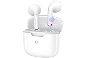 YELKUTT Bluetooth Headphones, Wireless Bluetooth 5.4 Headphones with 6 ENC Microphones, 50 Hours Playtime, HiFi Bass, IPX7 Waterproof Sports Headphones for Fitness, Travel, Environmental Noise