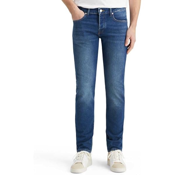 Scotch & Soda Core - The Zee Straight Fit Jeans, Blue Moves 410, 32W / 34L