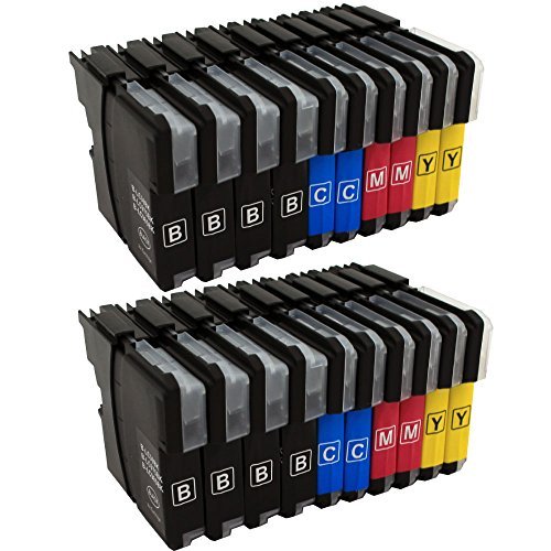 ms-point® 20x Druckerpatronen (Patronen) XL kompatibel zu Brother LC985