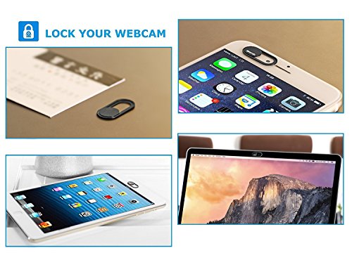 Webcam Cover 0 7mm THIN - Magnet Slider Kamera Abdeckung - Sch  tzt Ihre Privatsph  re  stoppt Webcam Spionage  passt Smartphone Laptops Macbooks PCs 