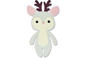 Sizzix 665347-Fustella Bigz, Personaggio Natalizio di Kath Breen, Alluminio, Multicolor, Taglia unica