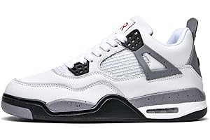 CLOFAB Sneakers for Men Women Air 4 Retro Classic Basketball Shoes Kids Casual Skate Shoes Light Non-Slip Work Running Walking Zapatos