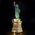 Briksmax Kit di Illuminazione a Led Per Architecture Statua della Libertà, Compatibile con il Modello Lego 21042 Mattoncini d