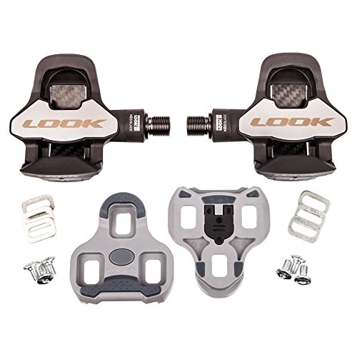 LOOK 00005150 Pedales, Unisex, Carbono, Cromo 110g (12Nm Tension Spring) - LOOK