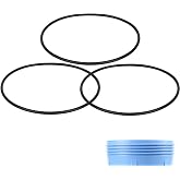 3pcs Replacement O-Ring Set for Water Filter 151122, Nitrile Rubber Compatible with Pentair Pentek Big Blue Housings Water Fi