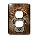 Price comparison product image 3dRose lsp_22027_6 Australian Cattle Dog Love Dog Breed In gray And Brown - 2 Plug Outlet Cover, Grey