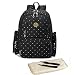 Abonnyc Nappy Backpacks Changing Bags Baby Travel Backpack Handbag Large Capacity Insulation Bag Fit Stroller (BlackDot)