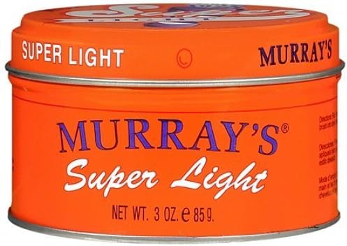 Murray's Light Pomade & Hair Dressing, Super Light, 3 oz. - 6 pieces by Murray's