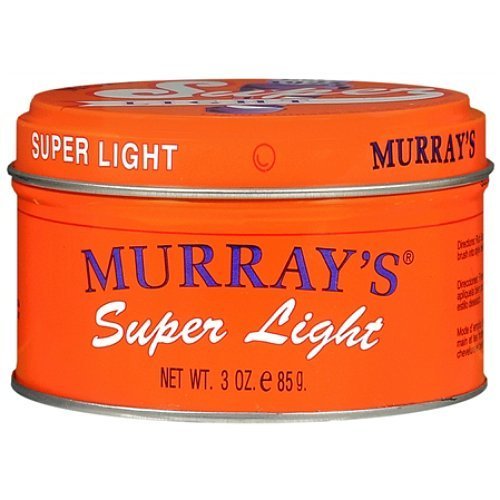 Murray's Light Pomade & Hair Dressing, Super Light, 3 oz. - 6 pieces by Murray's
