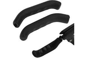 VAEIORP 2 Pares de Protectores de Manillar de Bicicleta Protectores de Manillar de Bicicleta de Silicona Antideslizante Protectores de Manillar de Freno