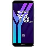 Huawei Y6 5.7 Inch Smartphone (16GB Internal Memory, 2GB RAM, TFT HD+ 18:9 Display, 13MP Camera, Android 8.0 (Oreo) - Blue