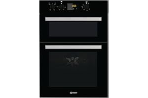 INDESIT Aria Electric Built In Double Oven - Black