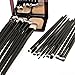 SONGQEE(TM) 20pcs Black Pro Cosmetic Makeup Brushes Set - Eyeshadow Mascara Lip Brush