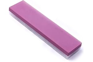 CBRIGHT Pietra per affilare i coltelli, 1pc Whetstone Dual Sided 3000/10000# Pietra affilatrice tascabile, pietra di rubino fine e lucidante e pietra di agata (3.93x0.98x0.39Inch)