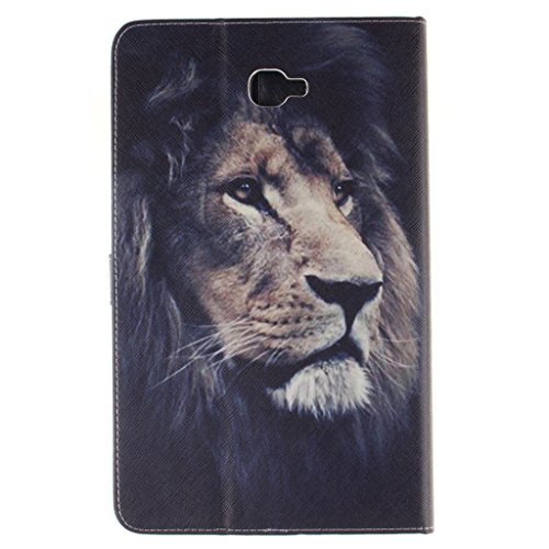 Samsung Galaxy Tab A 10.1″ T580 Hülle, COLJOY Samsung Galaxy Tab A 10.1″ T580 T585 Kunstledertasche PU Schutzhülle Tasche Leder Brieftasche Hülle Case Cover mit praktischer Ständerfunktion und Auto Sleep / Wake Up Funktion, TM13 - 2